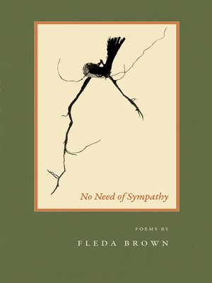 cover image of No Need of Sympathy